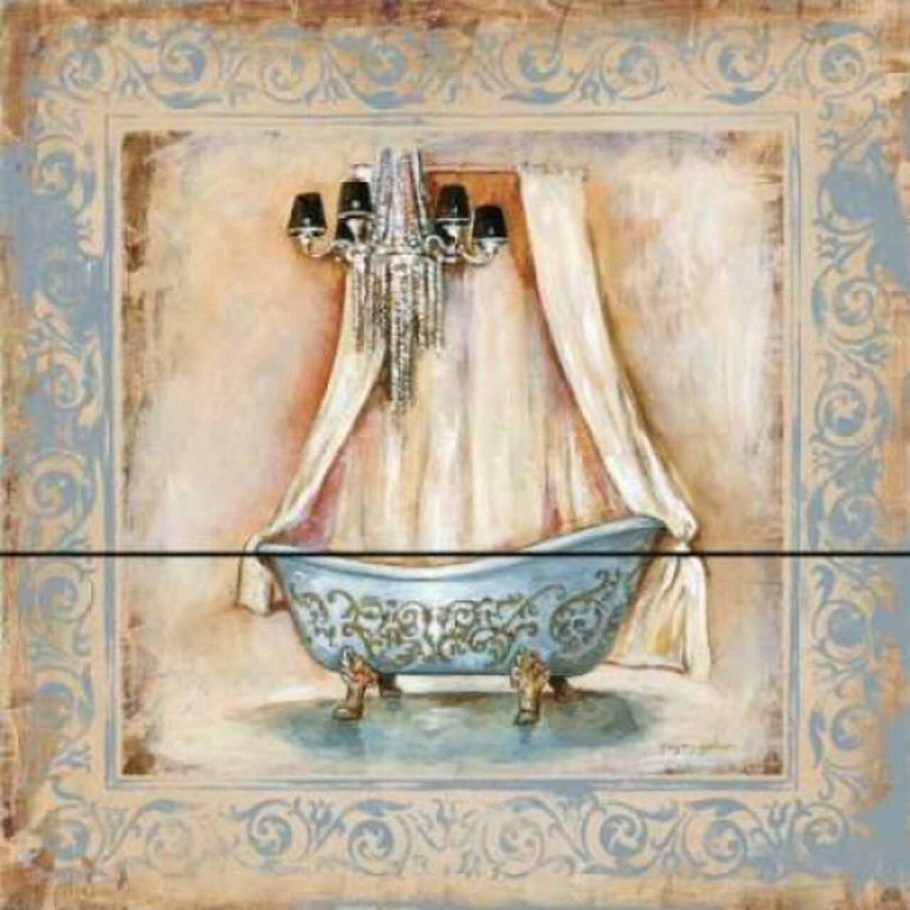 Elegant Bath I Poster Print by Gregory Gorham - Item # VARPDXGOR291